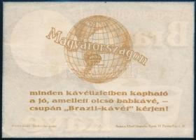 "Brazil-kávé" reklámlap