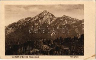 Fogarasi-havasok, Siebenbürgische Karpathen, Muntii Fagarasului; Königstein / Királykő / mountain. Jos. Drotleff Nr. 307.