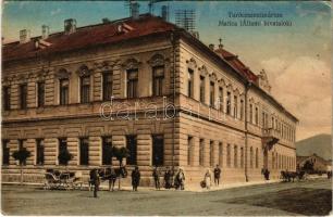 1917 Turócszentmárton, Turciansky Svaty Martin; Matica (Állami hivatalok). Moskóczi Ferencné kiadása / state offices (EK)