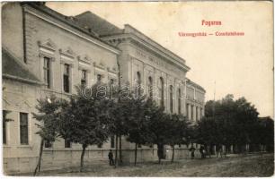 Fogaras, Fagaras; vármegyeház / county hall (EK)