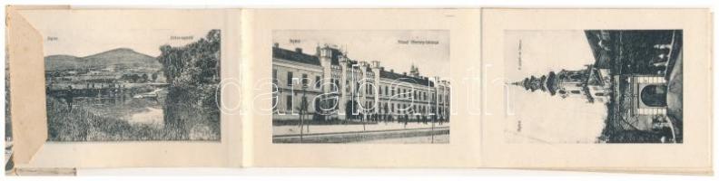 Nyitra, Nitra; Püspöki vár. leporello 10 képpel / bishop's castle. leporellocard with 10 pictur...