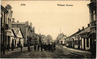 Lida, Wilnaer Strasse / street view, shops