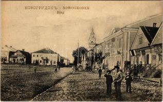 Navahrudak, Novogrudok, Nowogródek; Ring / square, shops