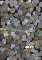 1kg vegyes világpénz, régi és új