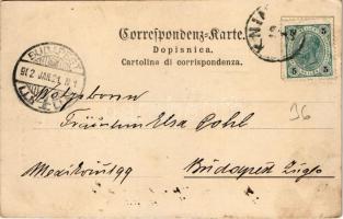 1902 Knin, Rim. kat. crkva Svet. Ante / church (fl)