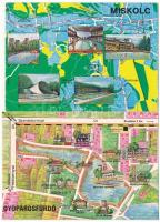 12 db MODERN térképes motívum képeslap / 12 modern map motive postcards