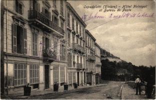 1909 Ospedaletti, Hotel Metropol et Bureau de Poste / hotel, post office (EK)