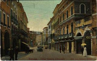 1911 Treviso, Corso Vittorio Emanuele / street view, automobile (EK)