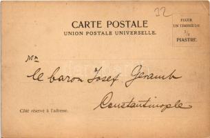 1902 Constantinople, Istanbul; Eaux Douces d'Asia, Bosphore (EK)