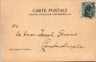 1901 Constantinople, Istanbul; Femmes turques en promenade / Turkish women (EK)