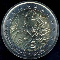 Olaszország 2005. 2€ "Európai Alkotmány" T:1