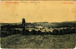 1909 Zilah, Zalau; látkép. W.L. 2330. / general view (EM)