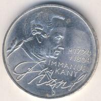 NSZK 1974. 5M Ag "Kant" T:2+