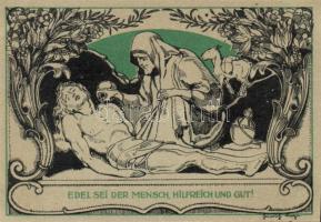 Német Birodalom/Weimari Köztársaság/ Weimar 1921. 50Pf(6x) 6klf db, teljes sor T:I