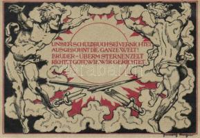 Német Birodalom/Weimari Köztársaság/ Weimar 1921. 50Pf(6x) 6klf db, teljes sor T:I