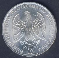 NSZK 1970. 5M Ag "Beethoven" T:2+