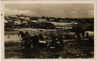 1943 Haditudósító Kiállítás Budapesten. Kolumbán haditudósító felvétele / WWII Hungarian military + So. Stpl