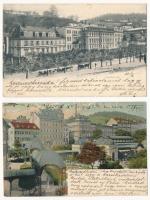 1905 Karlovy Vary, Karlsbad; - 2 postcards