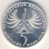 NSZK 1978. 5M Ag "Neumann" T:BU