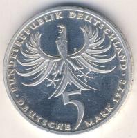 NSZK 1978. 5M Ag "Neumann" T:BU