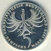 NSZK 1978. 5M Ag "Neumann" T:BU