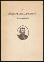 A Csokonai asztaltársaság kisantológiája. Keszthely-Hévíz, 1989. Cséby Géza dedikációjával. Kiadói papírkötésben