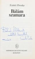 Szánthó Piroska: Bálám szamara. Bp., 1982. Szépirodalmi. Egészvászon kötésben, DEDIKÁLT példány!