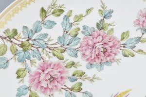 Kaiser Nagoya nagyméretű falitál, matricás porcelán, jelzett, hibátlan, d: 30,5 cm