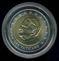 Vatikán 2005. 2€ próbaveret! "XVI.Benedek pápa" T:1 Tanúsítvánnyal!