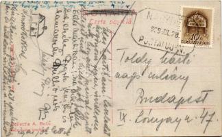 1939 Román cigányok. Collectia A. Bellu / Romanian gypsy girls + "NAGYDÉM POSTAI ÜGYN."