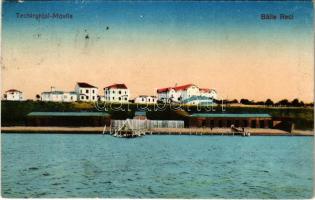 1926 Techirghiol, Tekirgöl; Baile Reci / beach, spa (EK)