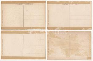 TÖRÖK SZULTÁNOK - 19 db régi képeslap ragasztónyommal a hátoldalon / TURKISH SULTANS - 19 pre-1945 p...