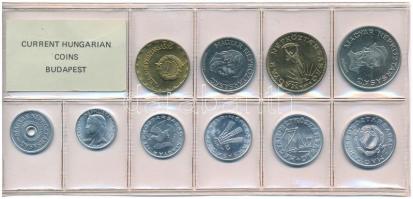 1983. 2f-20Ft (10xklf) érmés forgalmi sor fóliatokban T:1 Adamo FO16