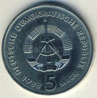 NDK 1988. 5M "150 éves az 1. német vasútvonal" T:1