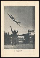 cca 1930-1940 "Variete Alpesi Falu - Budapest Angolpartk", reklám prospektus, 10 sztl. lev