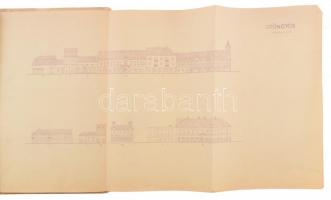 1954 Gyöngyös, Sztálin tér és Lenin út tervezése, dokumentáció 34 db fotóval