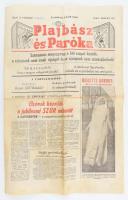 1967 Plajbász és Paróka, alkalmi újság, SZÚR rendezvények
