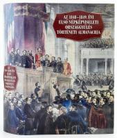 Az 1848-1849. évi első népképviseleti országgyűlés történeti almanachja. Szerk.: Pálmány Béla. Bp., 2002., Magyar Országgyűlés, 1369 p. Kiadói egészvászon-kötés, kiadói papír védőborítóban, jó állapotban.