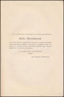 De Gerando Antonina: Reform javaslatok a felsőbb leányiskolákra nézve. Dr. Wlassics Gyula és Zsilins...