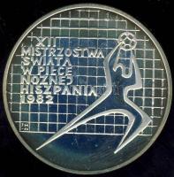 Lengyelország 1982. 200Zl Ag "Labdarúgó VB" T:PP Csak 21.000db!