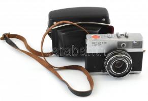 Optima 500 Sensor fényképezőgép Agfa Color-Aportar 1:2,8/4,2 Paratic objektívvel, eredeti bőr tokkal