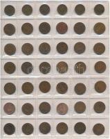 1926-1947. 42db-os 2f tétel műanyag berakólapon (14xklf évjárat) T:2-3