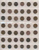 1926-1947. 42db-os 2f tétel műanyag berakólapon (14xklf évjárat) T:2-3