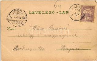 1900 Savanyúkút, Bad Sauerbrunn bei Wiener Neustadt; Kút, Savanyúkút, Fürdőház. Schwidernoch Károly ...