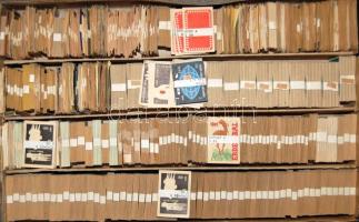 kb 15000 db magyar gyufacímke sorozatokba kötegelve