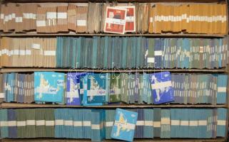 kb 15000 db magyar gyufacímkegyűjtemény katalogizálva sorozatokba kötegelve