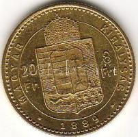 1889 8Ft arany 6,452gr T:2/3+