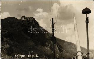 Lippa, Lipova; Soimos Cetate / Solymos vára / castle ruins. Steinitzer photo