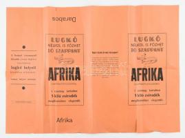 Afrika szappanfőzőszer reklám, hajtott, szakadással