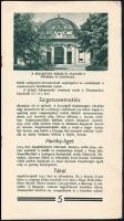 cca 1940 BHÉV Budapesti Helyi érdekű vasutak képes ismertetője a ráckevei vonalról 8p